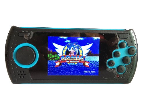 Sega prijenosni 2,8-inčni LCD uređaj sa 100 ugrađenim u sega genesis igara sa SD slotom