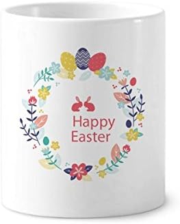 Sretan Easter Relighlion Festival ostavlja cvjetni četkica za zube šalica od keramičke stalak za olovke