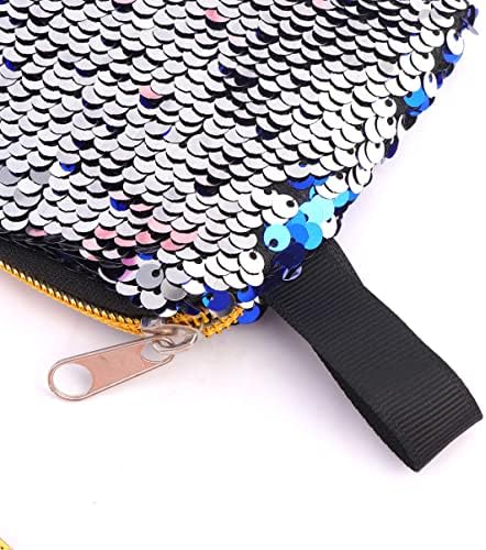 Sewacc torba plava ciljevina Skiny up za patentne vrećice Case Slatke djevojke Prijenosna kreativna kozmetička