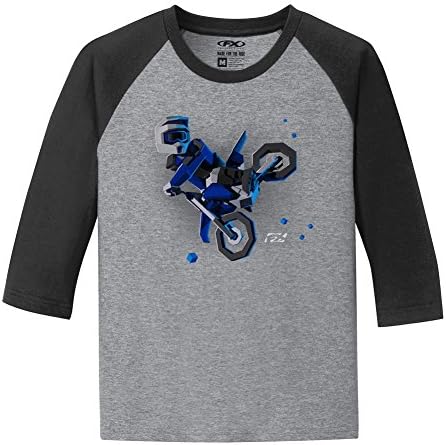Fabrika Effex Unisex-Child FX Moto Kids Boys Youth Baseball majica, 1 paket