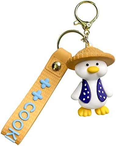 WASERCE muški Privezak za ključeve slatka patka privjesak za ključeve torba viseća dekoracija