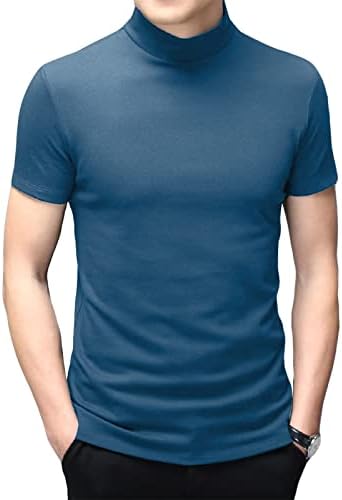 Muška modna moda mock turtleneck majice Duks dugih rukava Duks s majicama Osnovna dizajnirana nacrt masmir
