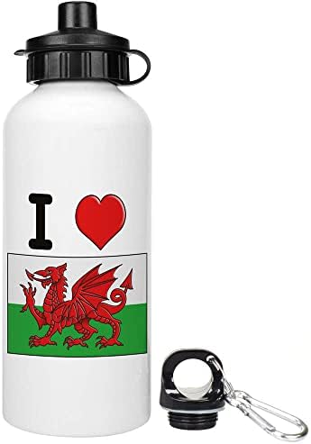 Azeeda 400ml boca za vodu / piće za višekratnu upotrebu za djecu' Volim Wales'