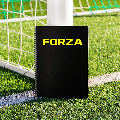 FORZA Soccer trening Notepad-100 stranice za taktiku & strategije