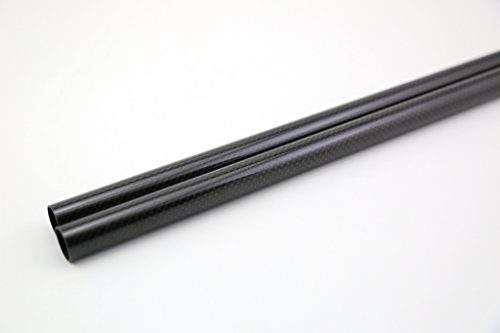 Shina 3k Roll umotana 25mm cijev od karbonskih vlakana 22mm x 25mm x 500mm sjajna za RC Quad