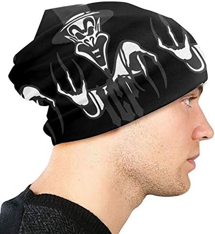 Msosh dizajn za odrasle muške pletene Šeširefunny Hatchetman ICP Hip Hop šešir za muškarce ženske,