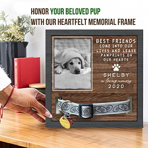 Srdačni personalizirani okvir za slike pasa-Memorijalni okvir za slike pasa - Memorijalni okviri