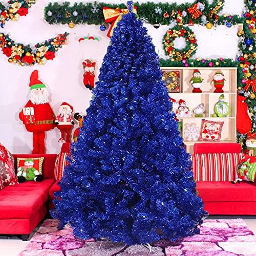 Božićno drvce po visini 4FT 5ft 6ft 7ft 8ft, božićno drvce plavo veliko vještačko božićno drvo šifrirano