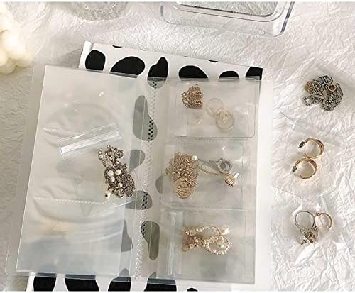 Torba sa zatvaračem, poklopac za odlaganje nakita sa džepovima Prozirna nakita za skladištenje za skladištenje