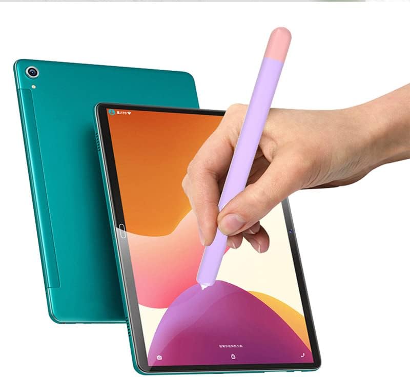 Love Mei Galaxy Tab S6 Lite olovka za rupu, Dvostruka boja Dizajn silikonskih rukava Zaštitna kože Čola za