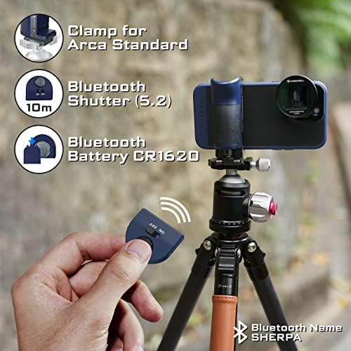 Freewell Versatile Bluetooth smartphone Selfie Grip sa ARCA standardom, nosač za hladne cipele za iPhone,