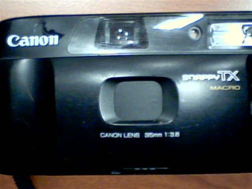 Canon, Inc. Canon Snappy TX Macro 0.5 m / 1.7 ft 35mm filmska kamera sa Canon objektivom 35mm 1:3.8