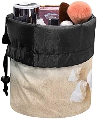 Poceacles Beach Conch vezica kozmetička torba za žene, putne torbe za šminkanje u obliku cijevi velikog