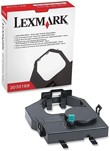 Lexmark 3070169 traka za štampanje za ponovno mastilo, Hi-Yield, crna u maloprodajnoj ambalaži