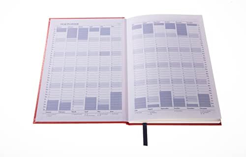 Collins Standardni stol 2024 dnevnik A5 Tjedan za pregled poslovnog dnevnika - Poslovni planer i organizator