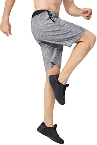 Urbex muški trčanje trening treninga teretana 10 kratke hlače sa džepovima sa patentnim zatvaračem