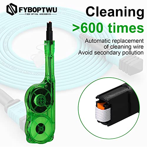 FYBOPTWU - 1 pakovanje optički čistač za čišćenje MTP MPO konektorski optički čišćenje optičkih alata za
