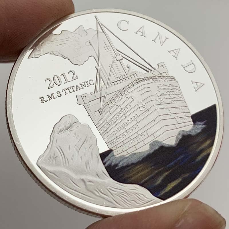 Britanski Titanski Brod Voli Srebrnu Komemorativnu Kolekciju Novčića Kovanica Lucky Coin Coin Medalja
