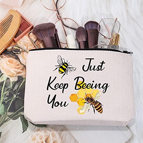Meikiup Honey Bee šminke za šminku pčelinji poklon pčelinji pčelar kozmetički torba pčelarski poklon Samo