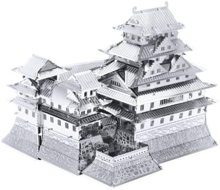 Set od 2 modela 3D laserskog reza od metalne zemlje: Dvorac Neuschwanstein & amp; dvorac Himeji