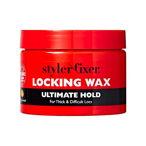 Crvena Kiss Locking Wax Ultimate Hold Styler Fixer za guste i teške lokacije - Zaključavanje vlage, Zaštita