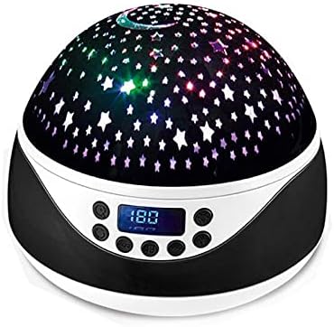 DNATS LED noćno svjetlo Star Master Sky Starry Lamp Auto rotirajući projektor Muzika igrajte sa USB portom