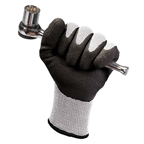KLEENGUARD G60 nivo 3 ekonomične rukavice otporne na rez , crna & Bijela, mala, 12 pari / torba,