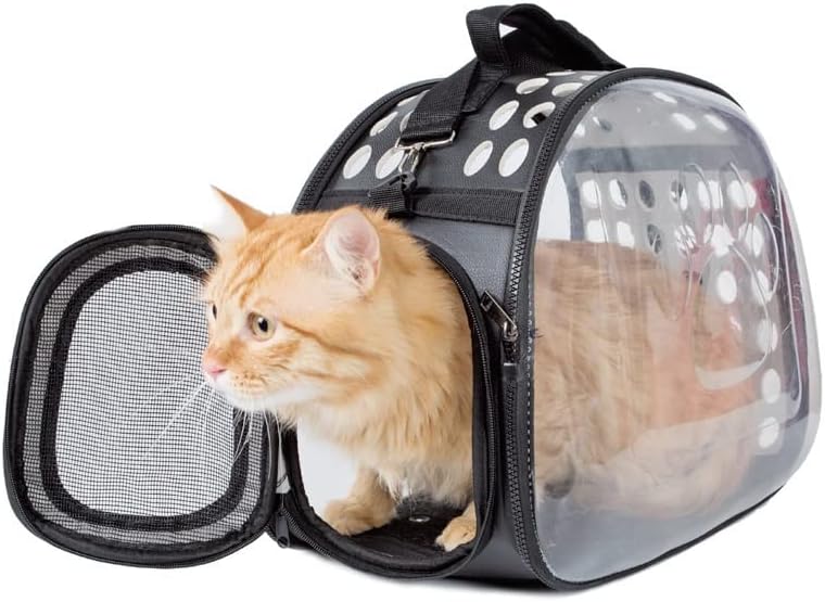 N / A Cats carrier Bag Cats Cage ruksak pas mačke torba Travel Pet prijenosni prozračni nosač transparentni ruksak