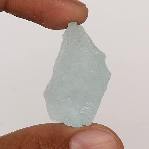 Gemhub 64.35 CT Natural kvalitete Aqua Sky Aquamarine Izlečenje Kristalno grubo labav kristal za ljekovit,
