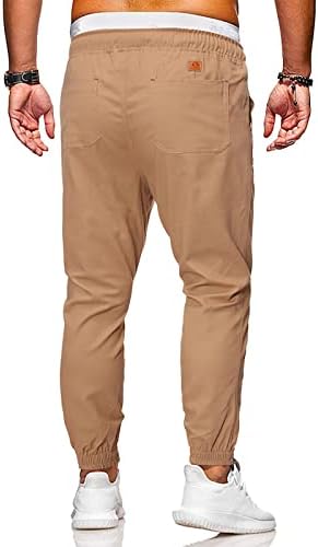 Muške hlače, mens crtača tereta sa više džepova Sport Sport Solid Colore Labavi pantalona