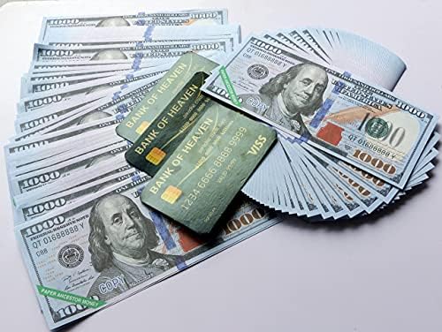 160pcs Novac preka i 3 nebeska kreditna kartica Joss Paper Joss Novčani vezu sa vašim prenikom ili prošli