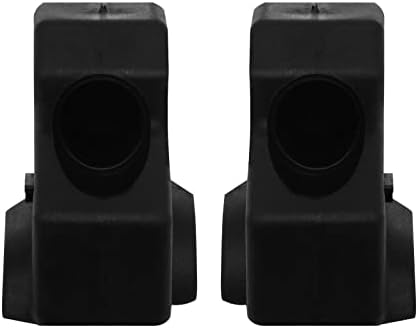 1 par lijeva desna strana crna vrata od gumenih vrata kompatibilna sa FORD F-150 5,5 / 6,5 stopa za stopala