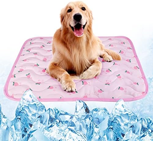 Pas za pse za pse PET hlađenje mat, praonica od samog hlađenja mat za pse za pse mačke, ljetna svilena ploča