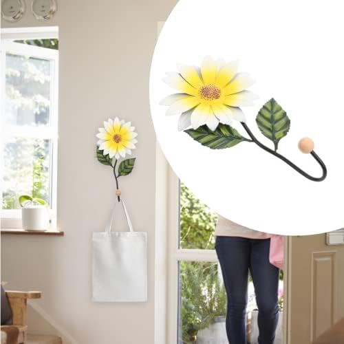 Yarnow 2pcs kuka, kuhinjski kaputi viseći spavaću sobu, šal cvjetni umjetnički cvjetni organizator