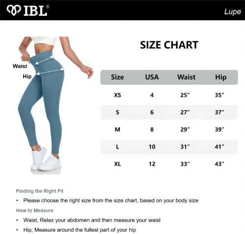 IBL ženske bitne 7/8 gamaše maslačke mekane visokog struka rastezanje joge hlače 25