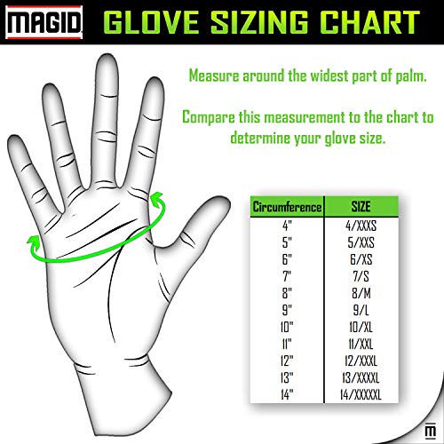 MAGID Clean Master 8½ rez & ušivene najlonske rukavice