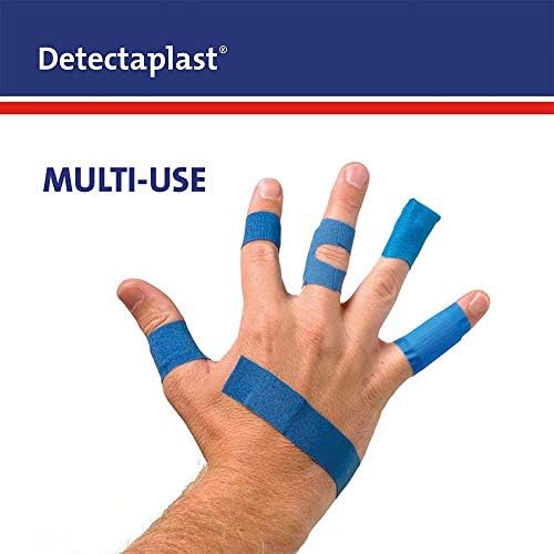 Detectaplast Blue flasteri Premium, metalni detektivi i vodootporni flasteri, neophodni za