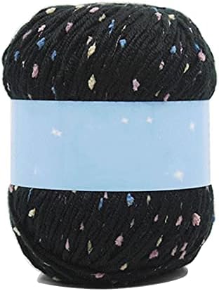 Yoo Yarn Chunky Yarn Craft 50 G svijetle boje pamučna pređa za pletenje sa obojenim izbočinama