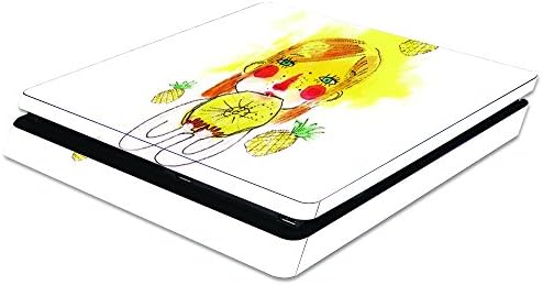 Tiyykins kože Kompatibilan sa Sony PlayStation 4 Slim PS4 zamotač naljepnica za skice mart ananas