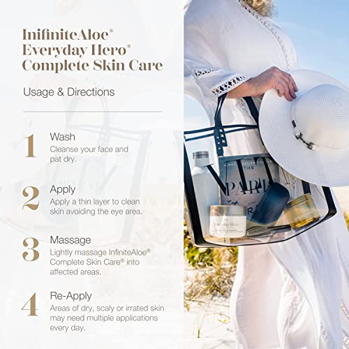 InfiniteAloe Complete Skin Care, aloe Powered face & krema za tijelo – originalna mirisna krema