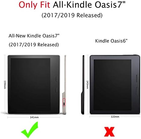 Huasiru futrola za Kindle Oasis 2017/2019 poklopac sa automatskim buđenjem/spavanjem-neće odgovarati Kindle