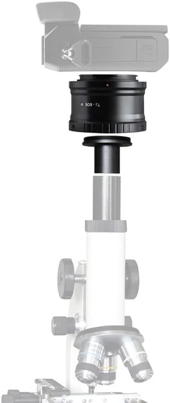 Oprema za mikroskop metalni Adapter prsten 23.2 mm 0.965 inčni mikroskop t prsten za montiranje sočiva Lab potrošni materijal