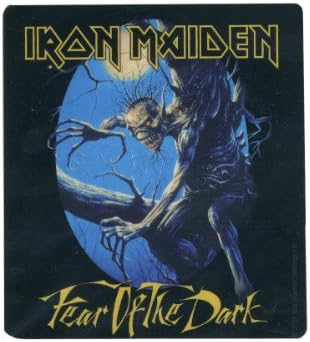 Naljepnica Iron Maiden strah od mračnog albuma Cover Art engleski Metal Music Decal