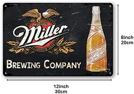 Miller Brewing Beer Retro Vintage Bar znak dekoracija pokloni Pub Garage Diner Vintage metalni Bar znakovi