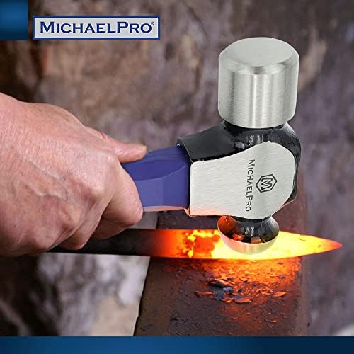 MichaelPro MP004008 24oz čekić sa kuglicom sa ručkom od fiberglasa / Dizajn Otporan na udarce