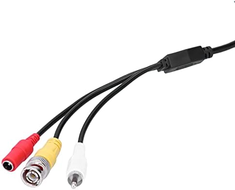 3-u-1 CCTV kabl - Video audio napajanje BNC + RCA + DC konektor Sigurnosni fotoaparat Kabelski produžni