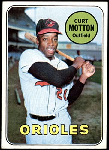 1969 TOPPS 37 Curt Motton Baltimore Orioles Ex + Orioles