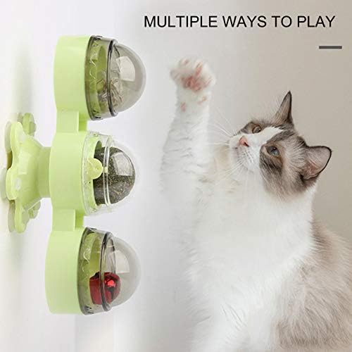 Zyhhdp gramotna interaktivna igračka za usisna čaša za usisavanje vjetrenjača zadirkivanje igračaka sa belom interaktivne vjetrenjače s igračkama sa LED svjetlom loptom