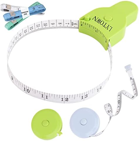 Traka za mjerenje tijela 60 inča-4 kom Uvlačiva mjerna traka za tačan način praćenja gubitka težine povećanje