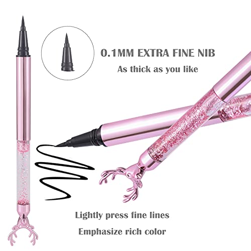 EMBAGOL Eyeliner Lap ljepilo 2 u 1 čarobni lapni olovka za ljepilo za ljepilo za ljepilo dugotrajno